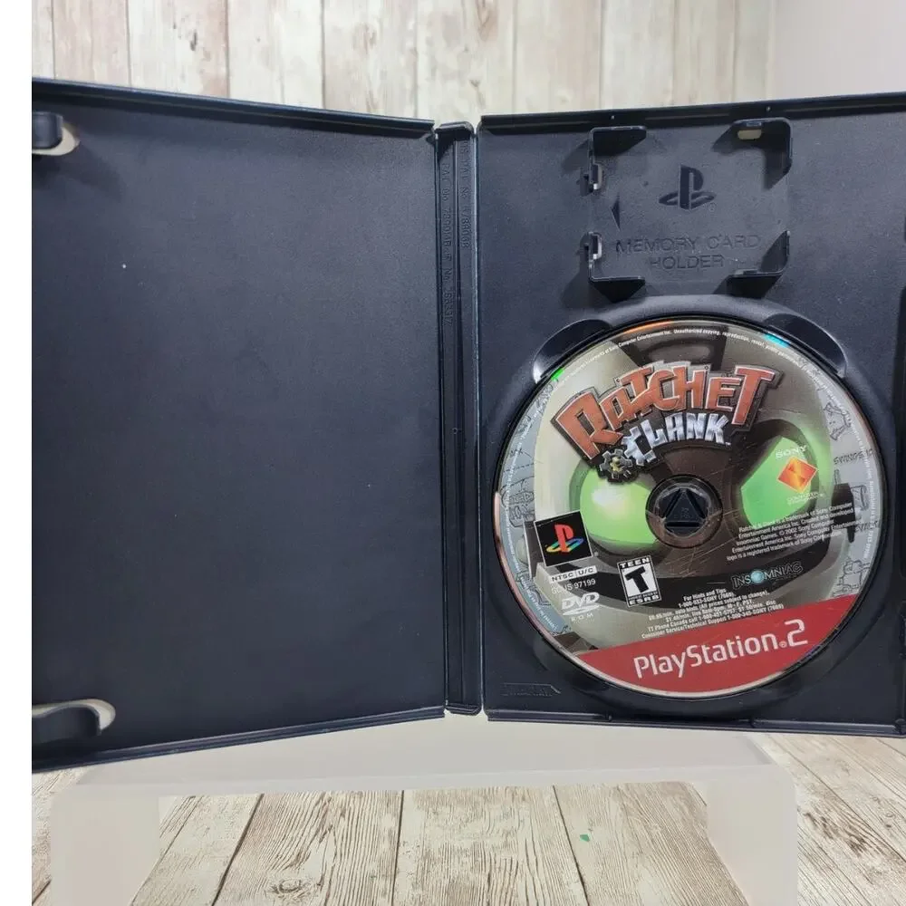 PS2 Ratchet & Clank (Sony PlayStation 2, 2002, PS2) Greatest Hits No Manual